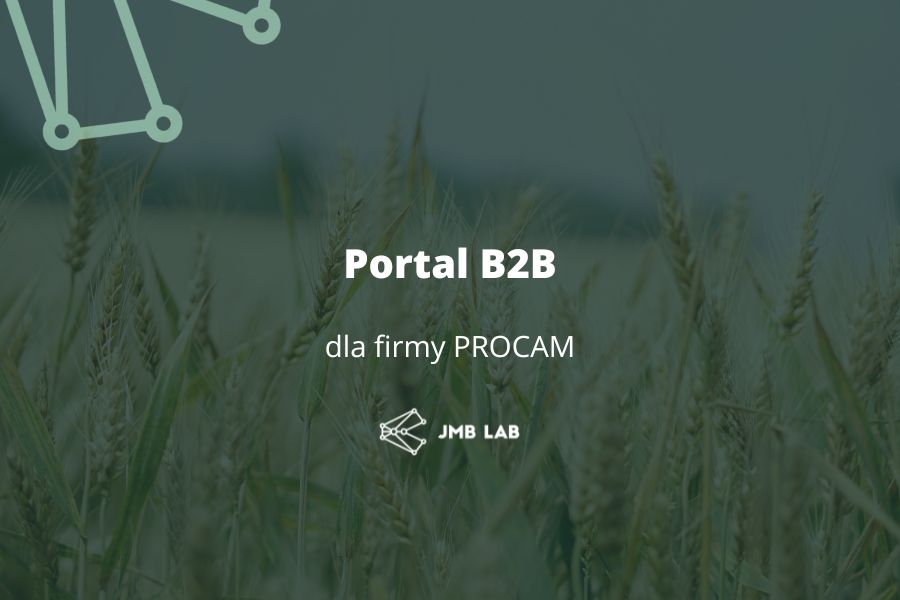 Portal B2B dla firmy ProCam